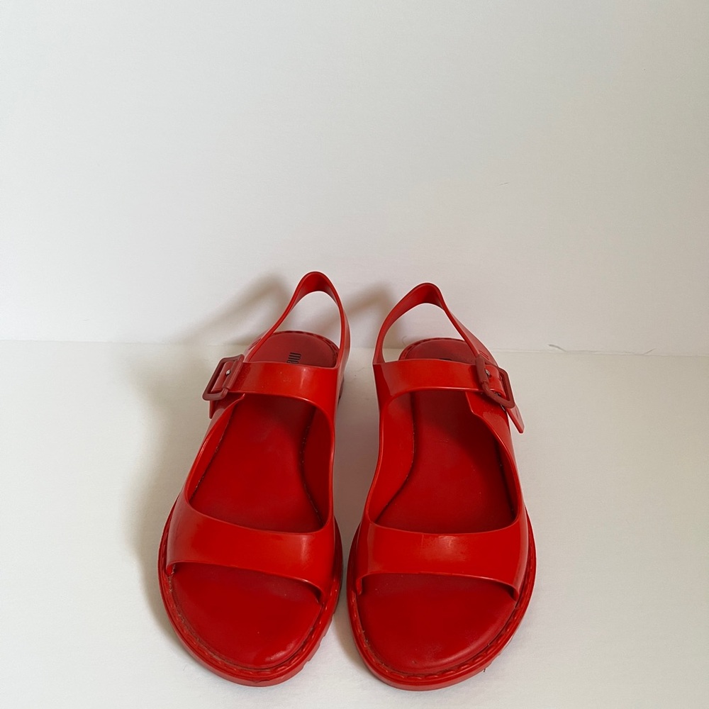 Melissa Women’s Red Sandals Jelly shoes Jelly Sandals size 6